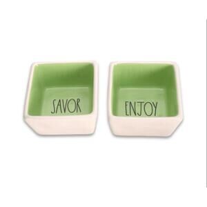 Rae Dunn Savor and Enjoy Bowls (New in Box)